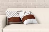 Kit 2 Almofadas Com Enchimento Geometric Morph Duo