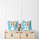 Kit 2 Almofadas com Enchimento Infantil Nossa Senhora das Graças