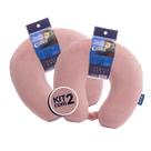 Kit 2 Almofadas de Pescoço Tradicional Sonos Rosê