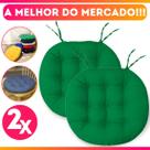 Kit 2 Almofadas Decorativa Futton Assento De Cadeira Macio Futton C/ Fitas De Amarrar 40x40CM Kit 2 Almofadas Decorativa Futton Assento De Cadeira Macio Futton C/ Fitas De Amarrar 40x40CM