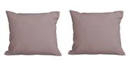 Kit 2 Almofadas Decorativa Quadrado 45x45 cm Cm Sala Quarto Sofá Suede Rosê Eli Móveis e Decoração