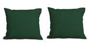 Kit 2 Almofadas Decorativa Quadrado 45x45 cm Cm Sala Quarto Sofá Suede Verde Eli Móveis e Decoração Kit 2 Almofadas Decorativa Quadrado 45x45 cm Cm Sala Quarto Sofá Suede Verde Eli Móveis e Decoração