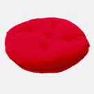 Kit 2 Almofadas Redondas Futon Oxford Lisa 40cm