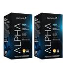 kit 2 Alpha Men Polivitamínico Masculino Premium Puravida
