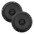 Kit 2 Alto Falante 6 Polegadas Midbass 140w 4ohm Médio Grave Leson