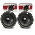 Kit 2 Alto Falante Mid Range 8" TS-M200 Profissional 1000W RMS 8 Ohms