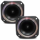Kit 2 Alto Falantes Compacto Tweeters Bomber PST 001 150 Watts RMS 8 Ohms