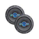 Kit 2 Alto Falantes Quadriaxial 6 Polegadas 200W 4R Preto Leson - 2LSNE0060