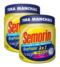 Kit 2 alvejante semorin oxy power pote 400g