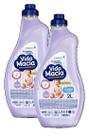 kit 2 Amaciante de Roupas Vida Macia Glicerina & Amêndoas 2L