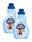 Kit 2 Amaciante Diluido Vida Macia Glicerina e Lavanda 1L