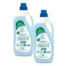 Kit 2 Amaciante Vinagreen 2L Suavidade Perfume Hipoalergênico Álcool Orgânico Hipoalergênico Natural Óleos Essenciais Roupas Finas Bebê Delicadas