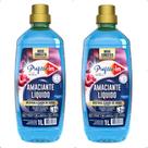 Kit 2 Amaciantes Líquido Neutralizador de Odor Profisse 1L Kit 2 Amaciantes Líquido Neutralizador de Odor Profisse 1L