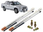 Kit 2 Amortecedor Capô S10 e Blazer 2000 a 2011 Com Pinos Parafusos e Porcas Cofap 16284 59cm