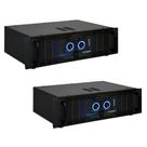 KIT 2 AMPLIFICADORES POTÊNCIA ONEAL OP-3600 700W RMS COR:Preto