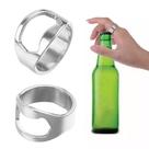 Kit 2 Anel Abridor De Garrafa Cerveja Bar Aço Inoxidável