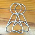 Kit 2 Anjo Encurtador Redutor de Punho de Rede de Descanso de Dormir Feito de Aço Suporta até 200kg