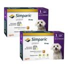 Kit 2 Antipulgas Zoetis Simparic Cães - 1 Comprimido 10mg