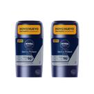 Kit 2 Antitranspirante em Barra Nivea Men Derma Protect Clinical 96h com 54g