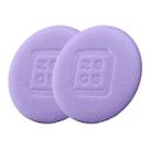 Kit 2 aplicadores de espuma limpeza automotiva super macia zacs