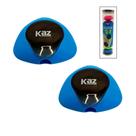 Kit 2 Apontador com Borracha 2 em 1 Colorido Coletor Kaz