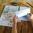 kit 2 Apostilas alfabetização infantil ( 600 atividades ) + 26 Cartões A a Z