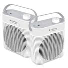Kit 2 Aquecedores Elétricos Miniconfort com Termostato e Grade Protetora Cadence 110V
