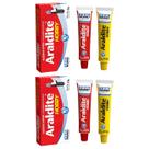 Kit 2 Araldite Hobby Cola Epóxi 10 Minutos 23gramas Tek Bond - Liquida Kit 2 Araldite Hobby Cola Epóxi 10 Minutos 23gramas Tek Bond - Liquida