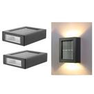 kit 2 Arandela Solar Slim 2 Focos Luminaria Parede Externa Ip65 Á Prova D'Àgua Varanda Patio kit 2 Arandela Solar Slim 2 Focos Luminaria Parede Externa Ip65 Á Prova D'Àgua Varanda Patio