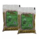 Kit 2 Argila Expandida 500g Terra Nobre Plantas Drenagem Vaso