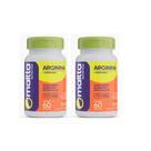 Kit 2 Arginina + Vitamina C 2x60 cápsulas Maltta