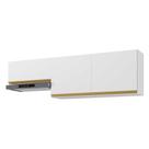 Kit 2 Armários de Cozinha Aéreos 3 Portas Veneza Multimóveis MP2145 Kit 2 Armários de Cozinha Aéreos 3 Portas Veneza Multimóveis MP2145
