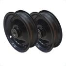 Kit 2 Aro Roda Pneu 3258 3508 4008 Carrinho Mão Rolamento