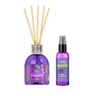 Kit 2 Aromatizadores Difusor de Varetas Ambiente Lavanda Spray Perfume Casa Banheiro