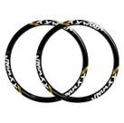 Kit 2 Aros 26x36F Diant Tras DH Freio a Disco Parede Dupla Bico Grosso Vzan Vmaxx