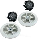 Kit 2 Arraste do Copo e 2 do Motor Liquidificador Cadence Robust Liq400 Liq411 Liq415 (Cinza/Preto)