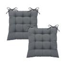 KIT 2 Assentos Almofadas Futon Cadeira Grande Cheia Decorativa Sofá PoltronavFita P Amarrar 40x40cm KIT 2 Assentos Almofadas Futon Cadeira Grande Cheia Decorativa Sofá PoltronavFita P Amarrar 40x40cm