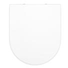 Kit 2 Assentos Sanitário com Queda Amortecida Debba Round Roca Branco/Brilhante Kit 2 Assentos Sanitário com Queda Amortecida Debba Round Roca Branco/Brilhante