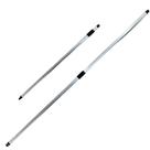 Kit 2 até 6 Un Cabo Retrátil 1,5 Metros de Alumínio Telescópico Com Rosca Extensor Sanches Para Vassoura Mop Suporte Tam