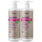 Kit 2 Ativador E Modelador De Cachos Apse Apice Vegano Anti Frizz Creme De Pentar Uso Diario 1L