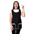 Kit 2 Avental Bata Com Renda 2 Bolsos Inteiro Oxford Lojaloja