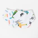 Kit 2 Babadores Impermeáveis - Estampa Confetes Pastel e Dinossauro
