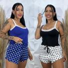 Kit 2 Baby Doll Pijama de Dormir Conforto BD001