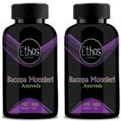 Kit 2 Bacopa Monnieri 120 Capsulas 500mg Ethos Nutrition