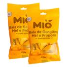Kit 2 Bala de Gengibre, Mel e Própolis Mió 40g