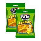 Kit 2 Balas de Gelatina Fini Banana 100g Kit 2 Balas de Gelatina Fini Banana 100g