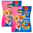 Kit 2 Balas de Gelatina Go! Jelly Patrulha Canina Sortidas 70g Kit 2 Balas de Gelatina Go! Jelly Patrulha Canina Sortidas 70g