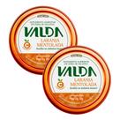 Kit 2 Balas de Gelatina Valda Vitamina C Sabor Laranja Mentolada com 50g