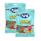 Kit 2 Balas Fini Gelatina Polvo Sabores Sortidos 80g
