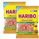 Kit 2 Balas Gel Haribo Pêssegos 80g